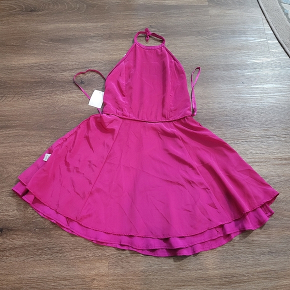 NWT Revolve NBD X Haven Pink Cocktail Beaded Mini Dress sz S - Picture 15 of 16